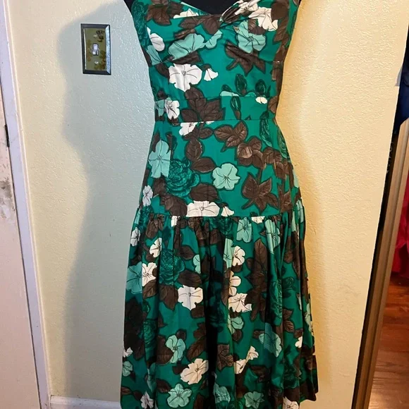 moulinette soeurs green dress Pinko Dress 